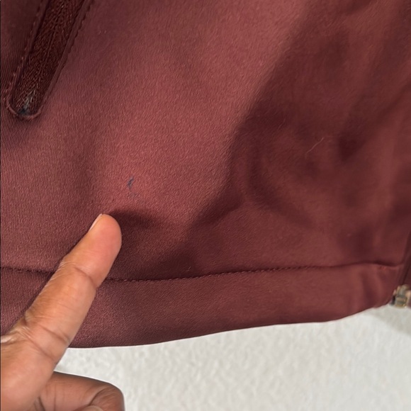 The North Face apex risor wind proof Burgundy Softshell Jacket M - Picture 4 of 16